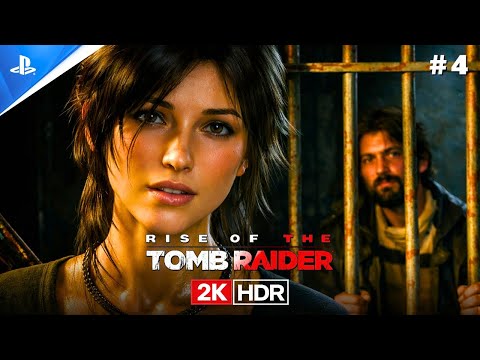 Rise of The Tomb Raider (PS5) – Gameplay Walkthrough Part 4 – No Commentary | 2K 60 FPS