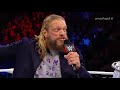Edge Shoots On MJF And CM Punk Promo WWE RAW 11 29 Edge And Miz Promo Edge Shoots On AEW