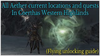 How to unlock flying in Coerthas western Highlands