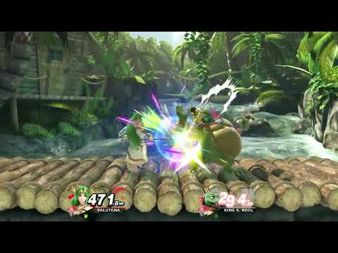 Super Smash Bros Ultimate Palutena vs King K Rool