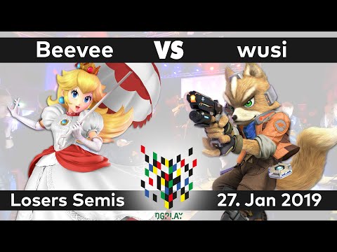 DGPlay | Beevee (Peach) vs Wolves.wusi (Fox) | Losers Semis