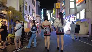 Night Walk in Tokyo, Relaxing Walk in Japan, Shinjuku Kabukicho 夜の大久保公園・新宿歌舞伎町をお散歩！ラブホテル街・トー横界隈周辺！