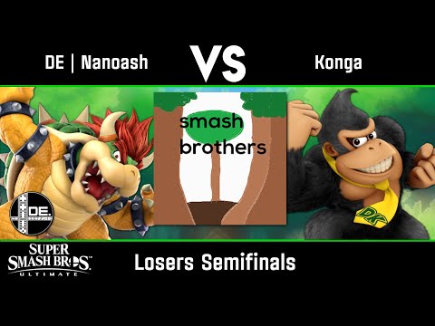 DE | Nanoash (Bowser) vs Konga (Donkey Kong) - Losers Semi-Final - The Grove# Viridian Forest