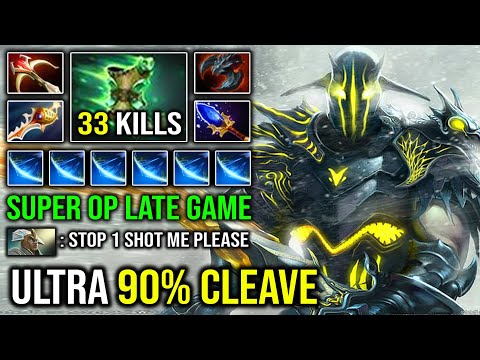 ULTRA Late Game Nobody Can Handle this Sven 90% Cleave with Force Boots + Rapier EPIC DotA 2