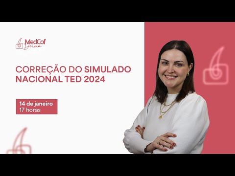 Correção do Simulado Nacional TED - 2024