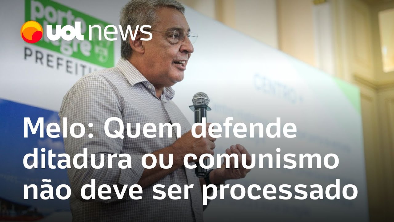 Sebastião Melo diz em posse que quem defende ditadura ou comunismo não deve ser processado