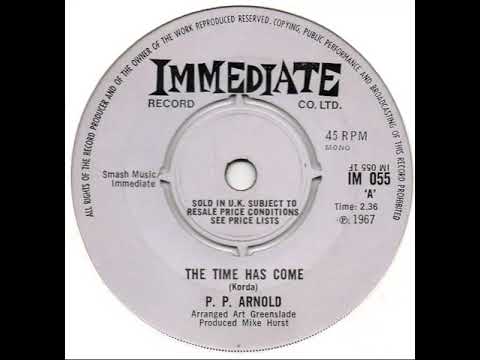 UK New Entry 1967 (193) P.P. Arnold - The Time Has Come