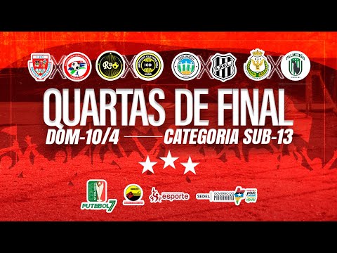 AO VIVO IJC X ESCOLINHA TRANSFORMAR - COPA INTERBAIRROS DE FUTEBOL SOCIETY SUB-13 - 10/04/22