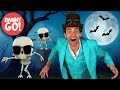 "The Skeleton Shake!" 💀🎩 /// Halloween Dance | Danny Go! Songs for Kids