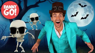 "The Skeleton Shake!" 💀🎩 /// Halloween Dance | Danny Go! Songs for Kids
