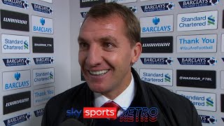 Brendan Rodgers' reaction