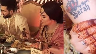 Sarah Khan Wedding Reception Pictures/Videos with 