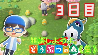【あつ森】雑談しようよ、どうぶつの森《集》【実況】 ３日目