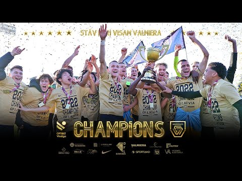 Valmiera FC Champions of Latvia 2022 🏆