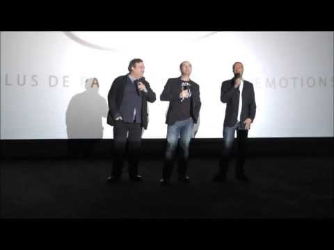 Les Inconnus à l'UGC Ciné Cité Bercy (Avant-première Les 3 Frères - Le retour)