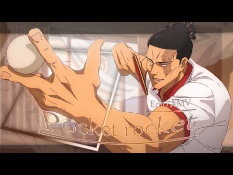 [Pocket rocket] Mei Mei and Todo playing ping pong [Edit/AMV] quick edit