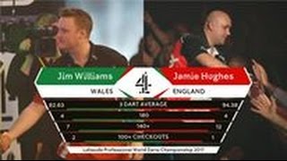 2017 BDO World Darts Championship Round 2 Williams vs Hughes