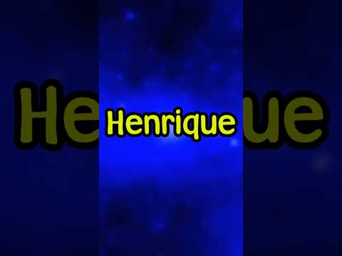 Vídeo: Henrique: significado do nome e origem