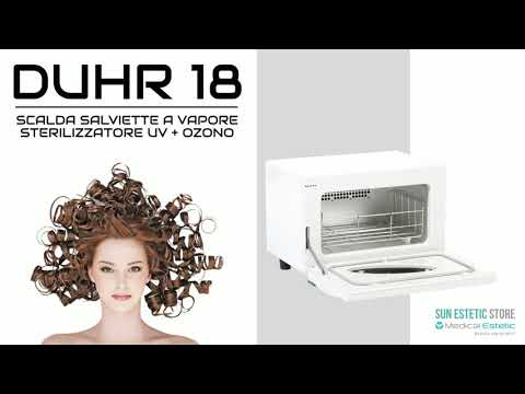 Duhr 18 Lt riscalda salviette Sterilizzatorore UV + ozono asciugamani parrucchiere estetista barbiere
