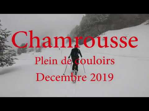 Chamrousse, quelques couloirs 2300m D+ - Decembre 2019