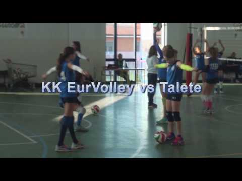 Pallavolo Under 13 femminile 2017 2018   KK eurvolley vs Talete
