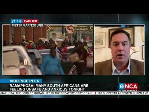 Violence in SA We need leadership now in the country Steenhuisen