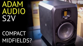 Video thumbnail for Compact High-End Midfields? ADAM Audio S2V Review by Adam Steel