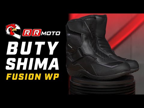 SHIMA FUSION WP _ wodoodporne buty motocyklowe turystyczne