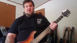 Video thumbnail for PRS SE Mike Mushok Baritone Guitar Review by Truck Driver Shawn