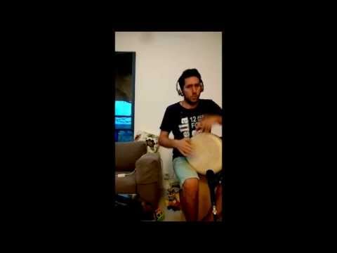 Yshai Afterman 60 seconds Darbuka challenge in 11/8.