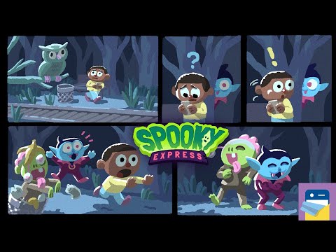 Spooky Express: World 3, Fearsome Forest Walkthrough & iOS/Android Gameplay (by Draknek Limited) - YouTube