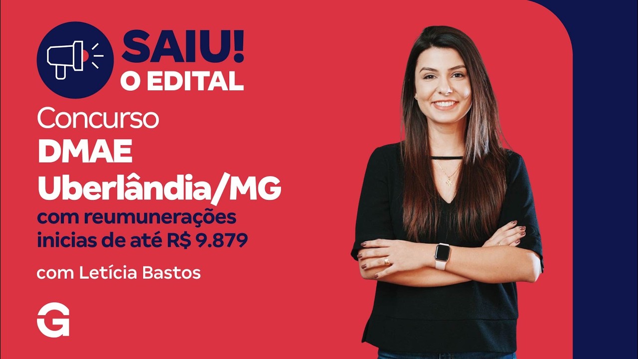 Concurso DMAE Uberlândia MG: Saiu o Edital com reumunerações inicias de até R$ 9.879