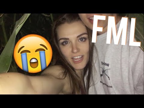 LOST IN A HAUNTED CORN MAZE WITH MY BOYFRIEND (NOT CLICKBAIT)