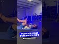 Yoga for Sore Back and Hips #shorts