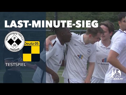 Last-Minute-Sieg bei Fußball-Comeback: SPVG Frechen 1920 (U23) - SV Deutz 05 U19