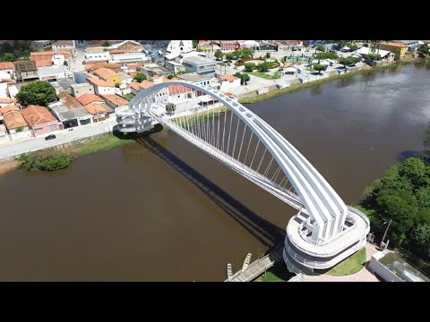 Centro de São Félix do Coribe-BA. Construção do Colégio Modelo. Imagens em 4k