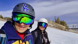 Aliza & Daddy | Insta360 Skiing | Mammoth Runs