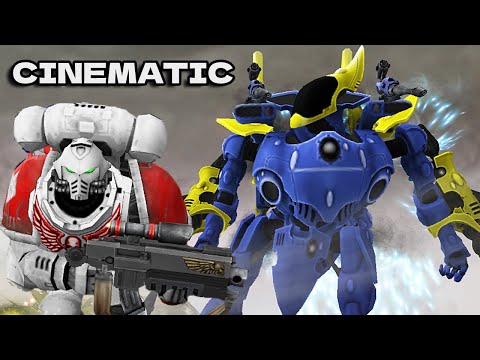 Unification Mod 2023: Primaris Marines & Eldar vs Death Guard! - WH40K: Dawn of War: Soulstorm