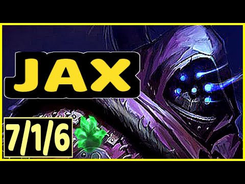 JAX VS HEIMERDINGER - 7/1/6 KDA TOP GAMEPLAY MASTER I