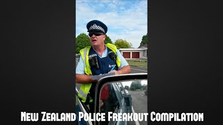 New Zealand Citizens Freakout Compilation With Police