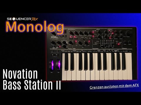 Novation BassStation 2 Synthesizer AFX Aphex Twin  - Rundlauf im SequencerTalk Monolog