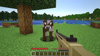 turning minecraft into a first-person shooter