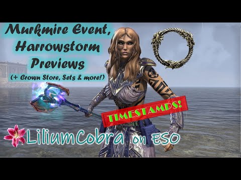 TIMESTAMPS Murkmire Celebration, Heart Day and Crown Store Items-Elder Scrolls w/ liliumcobra