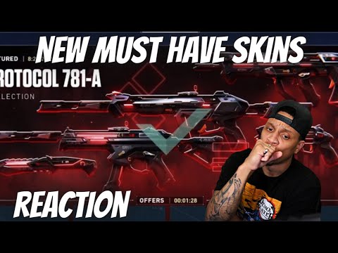 Valorant New Protocol 781 -A Skin Trailer Reaction