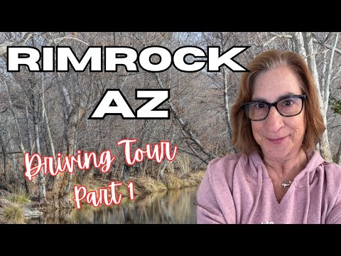 Drive Through Rimrock Arizona