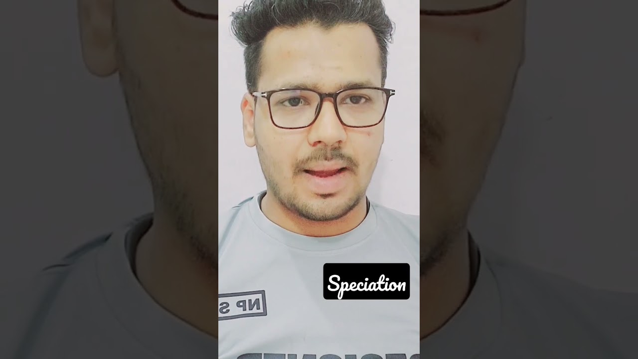 What is Speciation #biology #heredityandevolutionclass10
