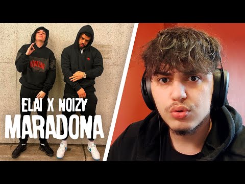 DYSHJA MA E MIRE E ESTRADES !! ELAI x NOIZY - MARADONA | REACTION