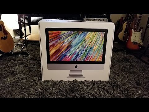 Apple iMac 21.5" 4K Unboxing 2018 or 2017 how to get it?