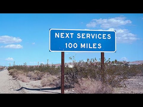 One of California's most desolate road: SR 62