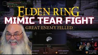 Taking Down the Mimic Tear Guy Elden Ring Action with Gaming Grandpa